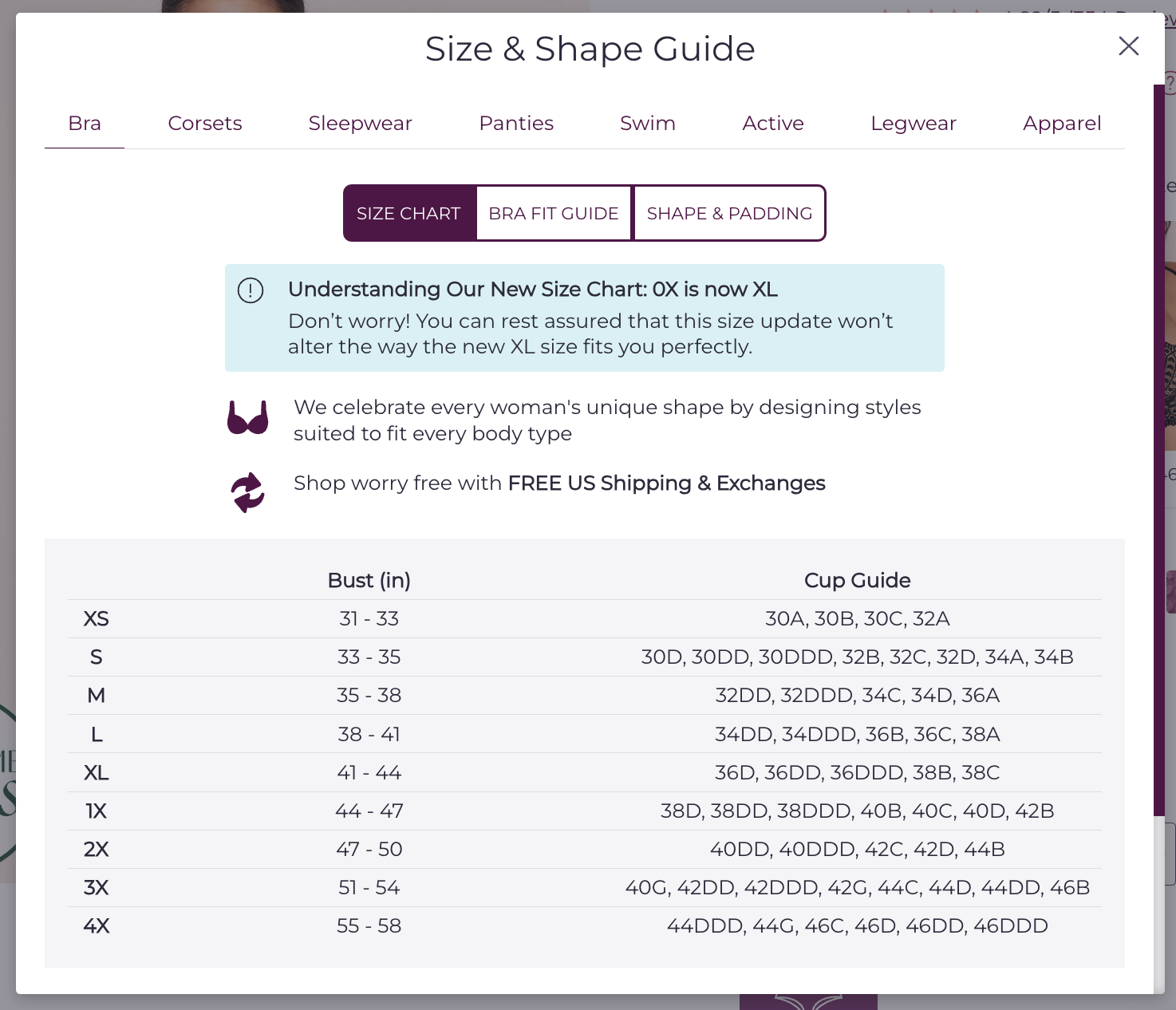 sister bra size chart  Sister size bra chart, Bra size charts, Bra chart